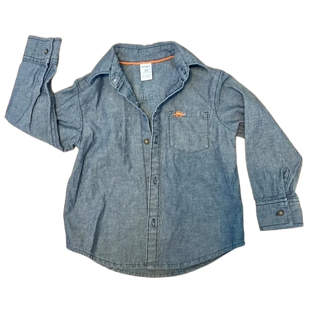 Carter’s Denim Button-Up Shirt